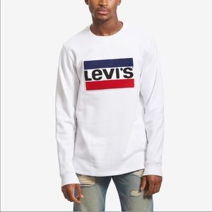 Levis Jeans Umali Logo Crew Neck Sweatshirt